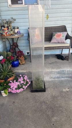 2 wall frames N standing fish tank