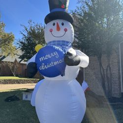 12-ft. Inflatable Snowman