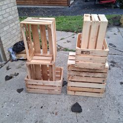 Wooden Fruit Crate 