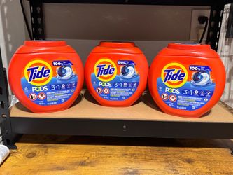 Tide Pods 3-in-1 Laundry Detergent 42-Count (3-Pack)