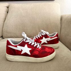 STEAL!! A Bathing Ape BAPE Camo Red Low For Sale!