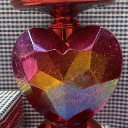 Bath & Body Works WATER GLOBE HEART PEDESTAL