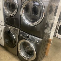 ELECTROLUX XL WASHER and DRYER ELECTRIC SET WARRANTY ATTACHMENTS DELIVERY etc.