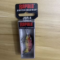 Rapala Fishing Lure J05P Jointed Minnow 2" 1/8 oz Perch Floating