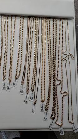 Gold Rope Chains