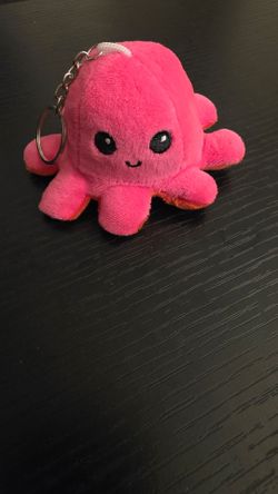 Plush octopus Keychain