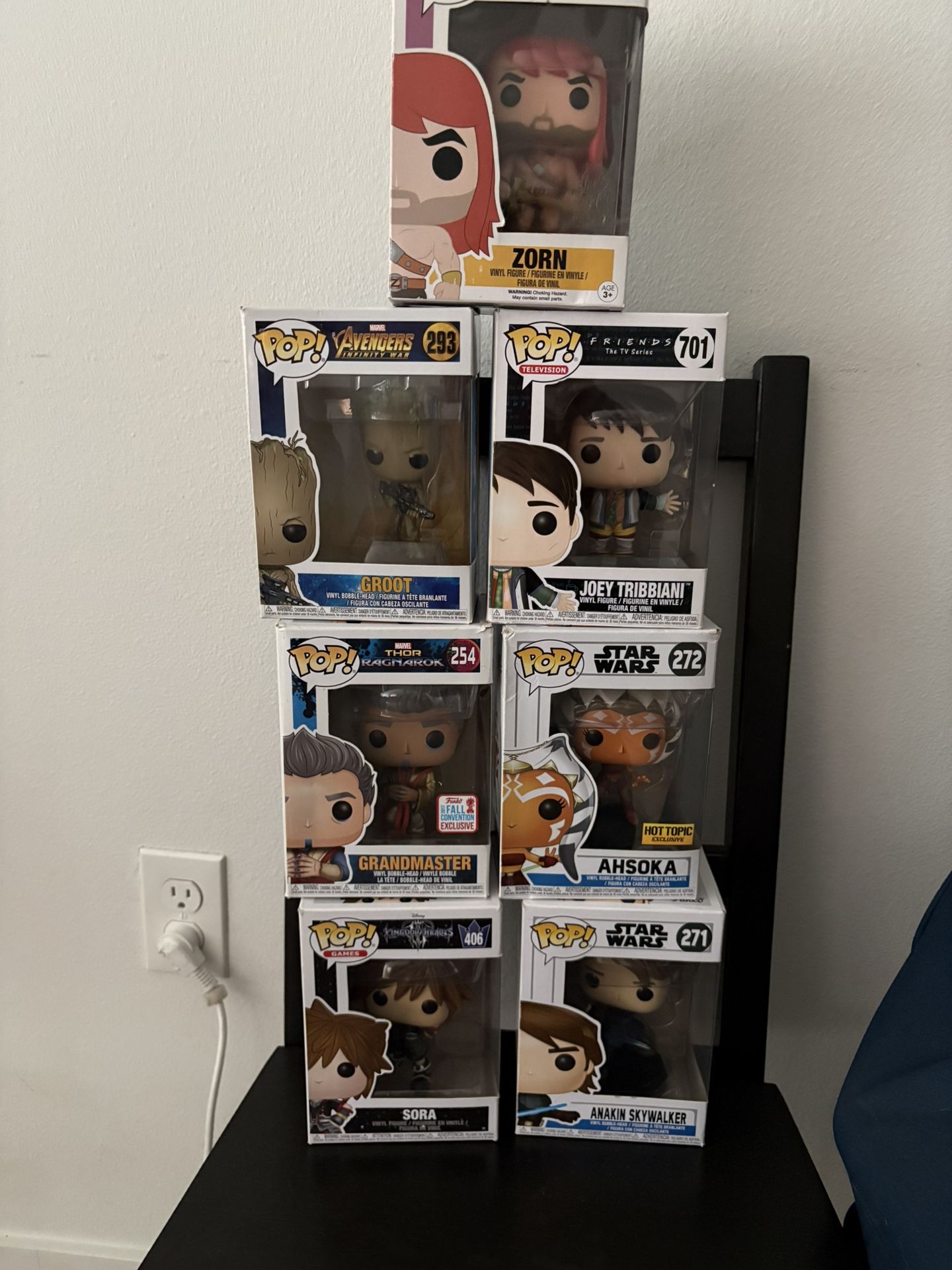Boxed Funko Pops