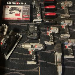 Porter Cable 20V Max Tools 