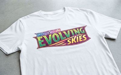Pokemon Evolcumt skies mens tshirts all sizes available