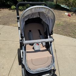 Cost way Folding Aluminum Stroller