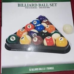 Authentic Classic Sport Billiard Ball Set