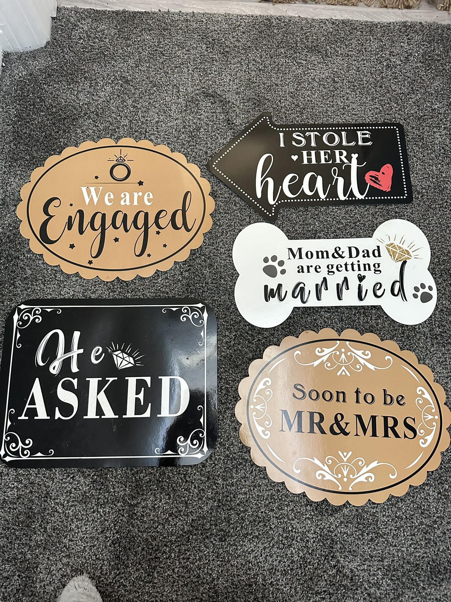 Wedding Photobooth Props