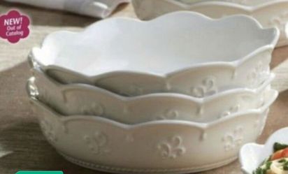 Princess House Marbella Pasta Bowls