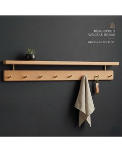 Entryway Organizer made with real wood