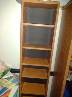 Book shelf/DVDs