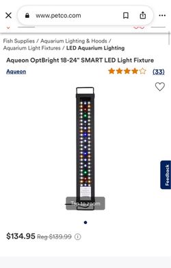 Aqueon OptBright 18-24" Smart LED Aquarium Light