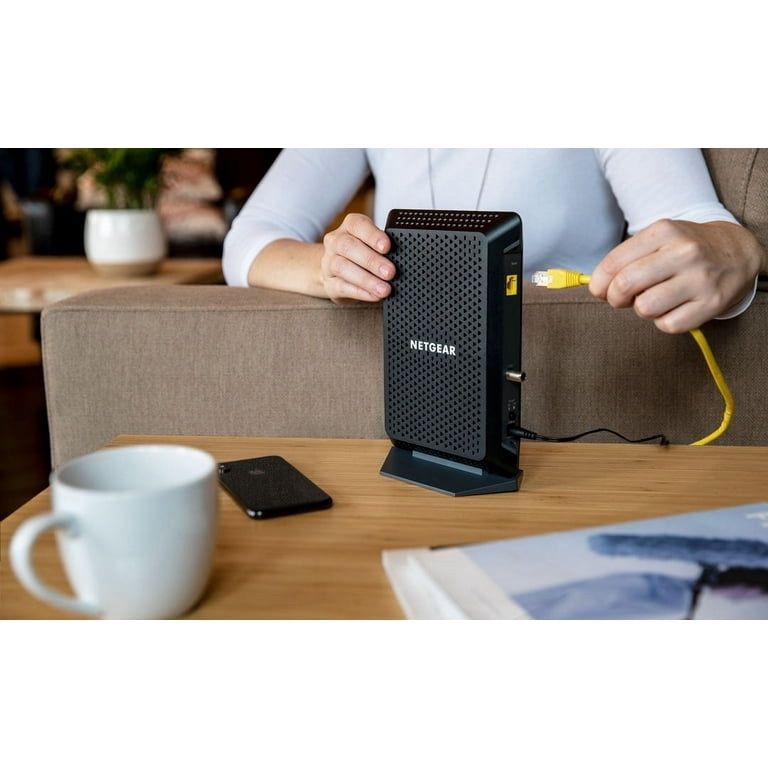 NETGEAR Ultra-High Speed Cable Modem – DOCSIS® 3.1 for XFINITY® from Comcast, Spectrum® & Cox® (CM1000-100NAS) $119.99