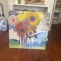 Abstract Painting Frame. Cuando De Pintura Abstracta 