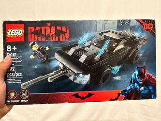 The Batman (2022) Batmobile w/ Penguin Lego Set