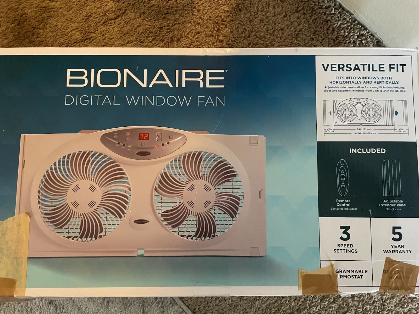 Bionaire Window Fan
