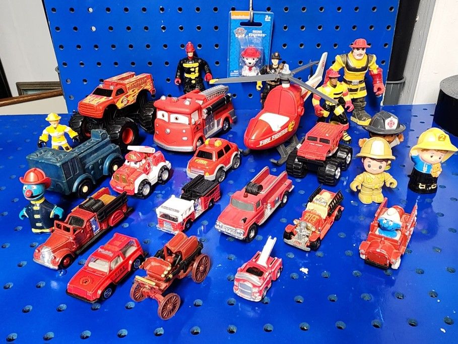 Fire Fighter Toy Bundle
