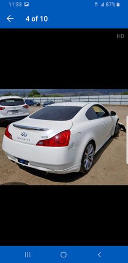 Infinity g37 and q60 coupe parts part out