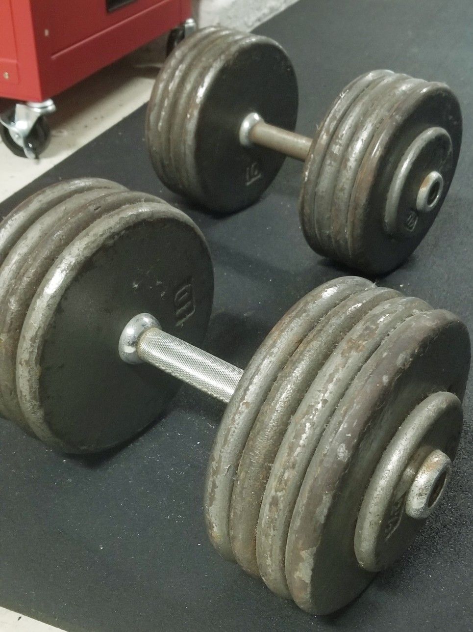 85lb Dumbbells Freeweights Pair