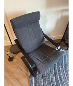 IKEA Poang Arm Chair Dark Gray