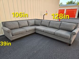 FREE DELIVERY Couch Sofa L Sectional 2 Piece