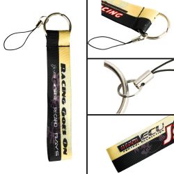 BRAND NEW J'S RACING DOUBLE SIDE Racing Cell Holders Keychain Universal