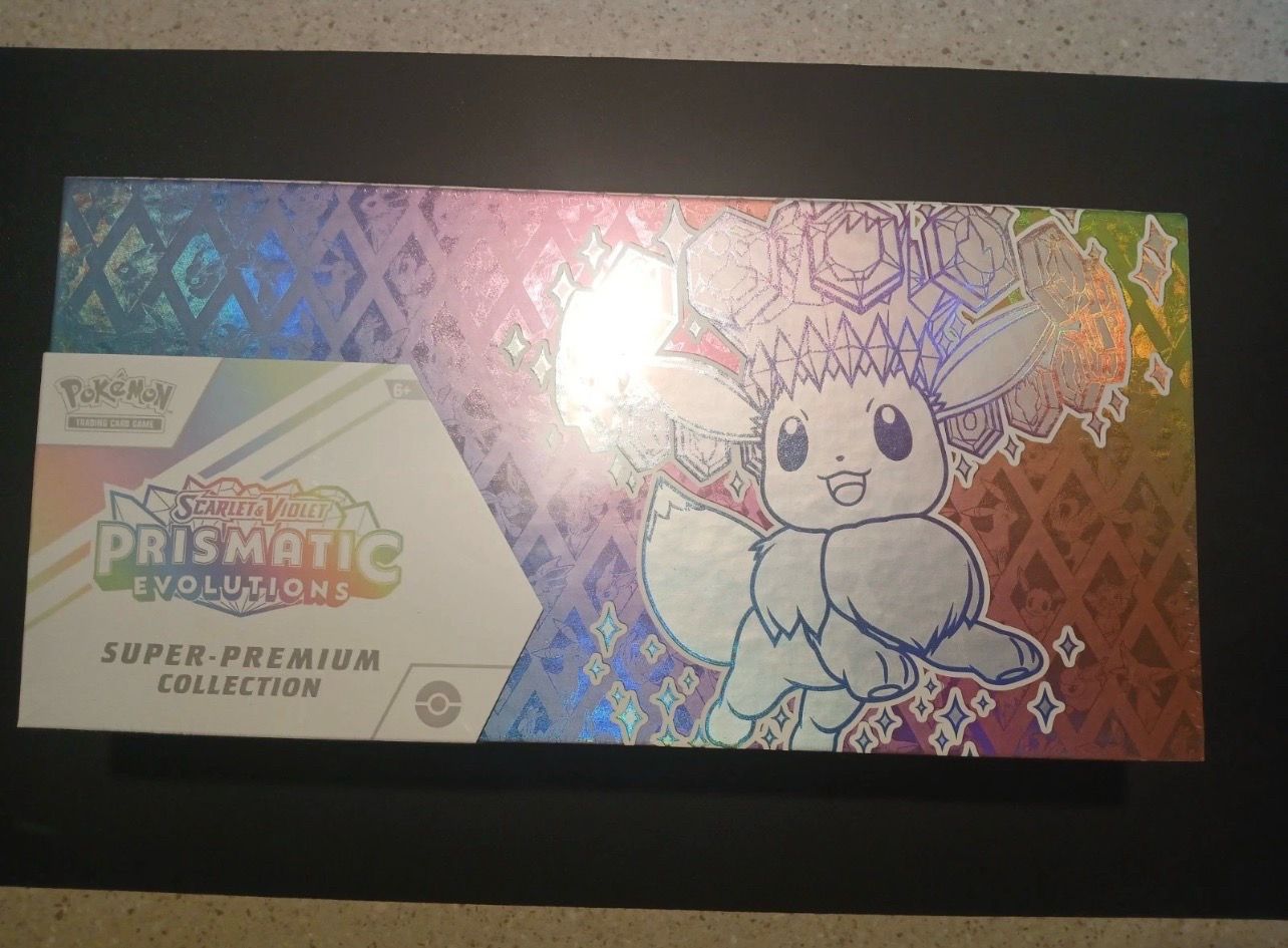 Pokemon prismatic evolutions super premium collection