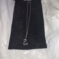 925 Silver Oven Heart Necklace & Pendant 