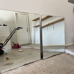 Bathroom Mirrors 3 Total 30x36in