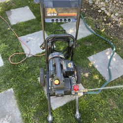 Mi-T-M Chore Master Series Electric Pressure Washer — 1400 PSI, 1.5 GPM, Direct Drive, Cold Water, Lightweight, Model# CM-1400-0MEC