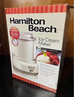 Hamilton Beach Icecream Maker