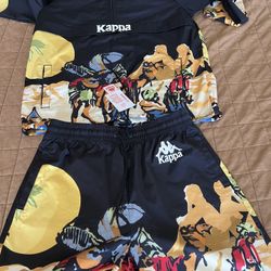 Kappa Windbreaker + Shorts