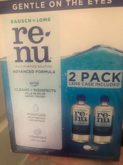Renu contact cleaner