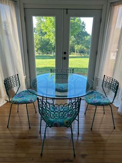 Patio table and chairs