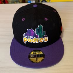 Tucson Padres Minor League Baseball Fitted Hat