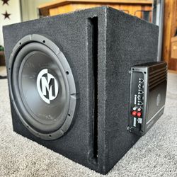 12” Memphis Subwoofer with 250w Amp