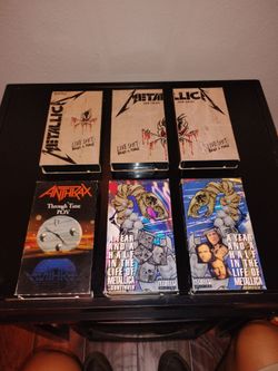 Metallica VHS 📼 Lot