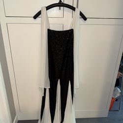 Ball Gown/Wedding Gown With Attached Shawl