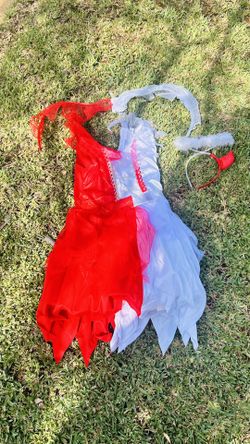 Angel/Devil Costume Size 8-10