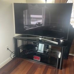 Glass TV Stand