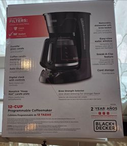 BLACK+DECKER  Programable 12-Cup