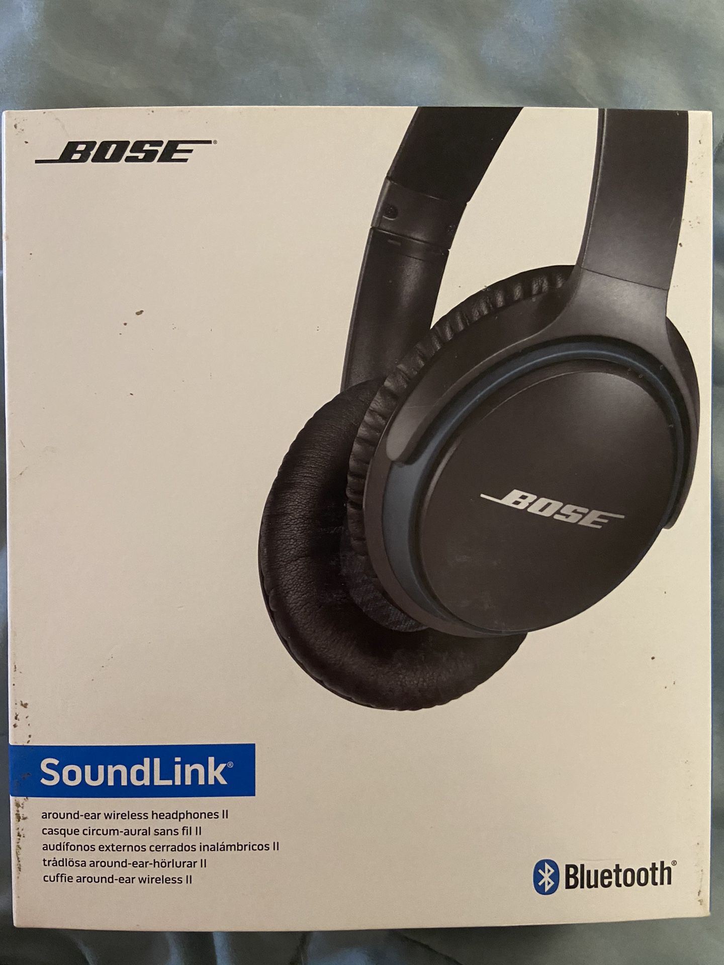 “LIKE NEW” BOSE Soundlink II Around-ear wireless headphones