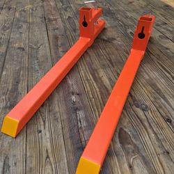 Heavy Duty Clamp On Bucket Forks 43 In