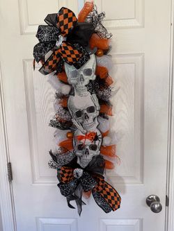 Handmade Halloween Wreath