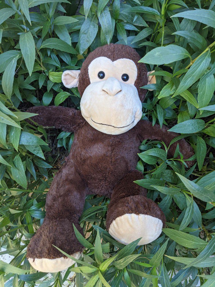 Stuffed Monkey Animal Toy Prop Decor