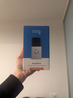 Ring Video Doorbell 4 (Brand New, Sealed) + Anti-Theft Doorbell Mount